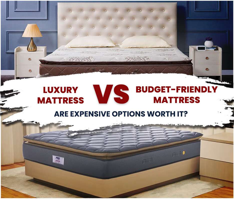 luxury mattress vs budget friendly mattress